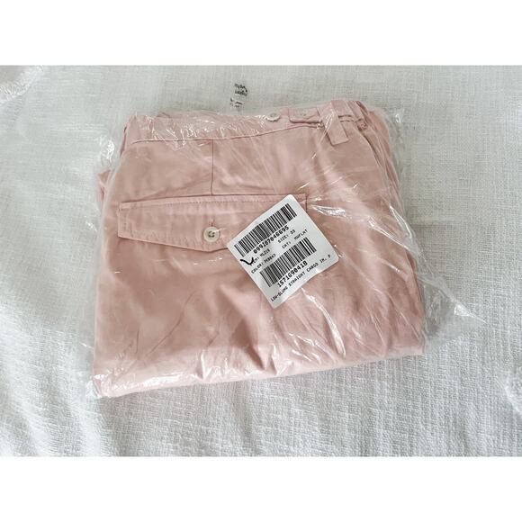 Madewell | Garment Dyed Low-Slung Straight Cargo | Petal Pink | Sz 33 | NWT - Picture 10 of 10